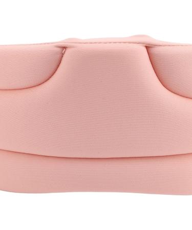 Adjustable Cervical Collar Soft Neck Brace with Breathable Fabric Ergonomic Design Lightweight Portable for Traveling Men Women Relieves Neck Discomfort (Pink) - Buy Online on GoSupps.com