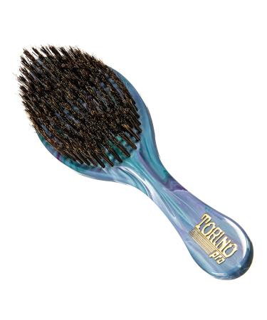 Torino Pro Curve Wave brush 201- Medium Hard Reinforced Curved 360 wave brush - Shower Brush for wash & styles for 360 waves - Great for Wolfing and getting down to your scalp