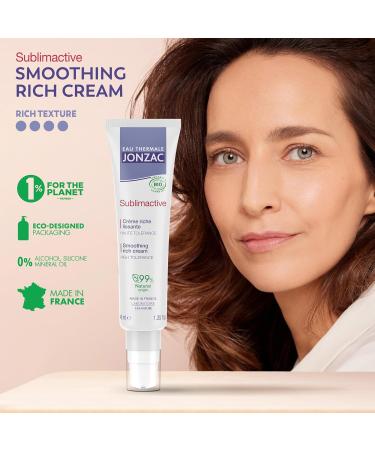 Sublimactive Organic Anti-Aging Rich Cream for Women | Firm & Smooth Skin | Shea Butter | Natural Skin Care | Safe for Sensitive Skin - 1.35 fl oz - Buy Online on GoSupps.com