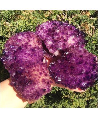 1pc Natural Purple Crystal Flower Like Crystal Cluster Quartz Crystal raw Stone gem Decoration Crystal Cluster (Color : 400g-480g Size : 1pcs) 1pcs 400g--480g - Buy Online on GoSupps.com
