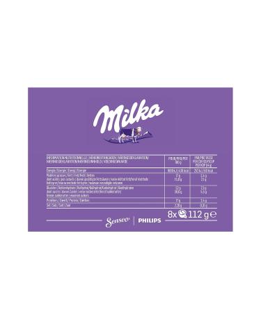 Buy Senseo Milka Cocoa Pads - 40 Compatible Pads (Pack of 5) - 560g for 40 Delicious Chocolate Drinks - Buy Online on GoSupps.com
