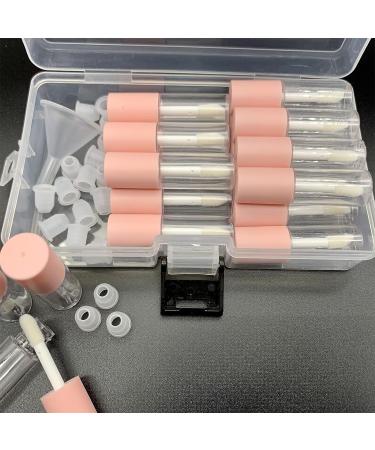 3.5ML Mini Pink Lip Gloss Tubes Empty - DIY Lip Gloss Making Kit (20pcs) - Refillable Containers Set for Girls - Buy Online on GoSupps.com