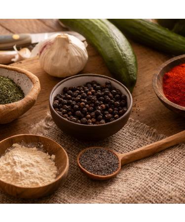 Frontier Organic Tellicherry Black Peppercorns | 16 oz Whole Pepper | Premium Spice - Buy Online on GoSupps.com