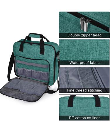 BAGLHER Embroidery Storage Bag - Large-Capacity Multifunctional Project Bag in Green - Shoulder Strap, Perfect for Embroidery Thread and Consumables - Bag Only - Buy Online on GoSupps.com