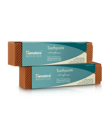 Himalaya Botanique Toothpaste Neem Pomegranate Fluoride Free 5.29 oz (150 g)