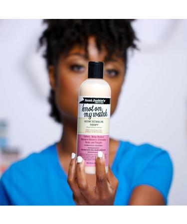 Aunt Jackie's Knot On My Watch Instant Detangling Therapy 355ml - Smooth & Easy Detangling - Buy Online on GoSupps.com