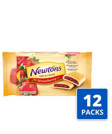 Newtons Soft & Fruit Chewy Strawberry Cookies - 12 Pack - Buy Online on GoSupps.com