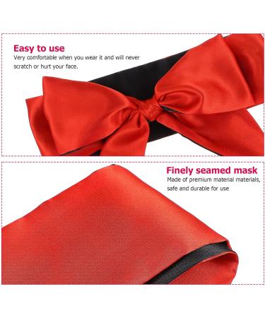 Healifty 4Pcs Satin Blindfold Mask Set for Sleep, Play, Meditation - Adult Eye Mask for Couples Lovers - Buy Online on GoSupps.com