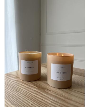 Bursera Scented Candle - Desert Rose | Eco-Friendly Soy Candle | Tree Planted with Every Order | 45hr Burn Time | Aromatherapy & Non-Toxic - Buy Online on GoSupps.com