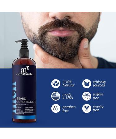 Artnaturals Beard Deep Conditioner with Aloe Vera, Tea Tree & Jojoba Oil - 8 Fl Oz - Buy Online on GoSupps.com
