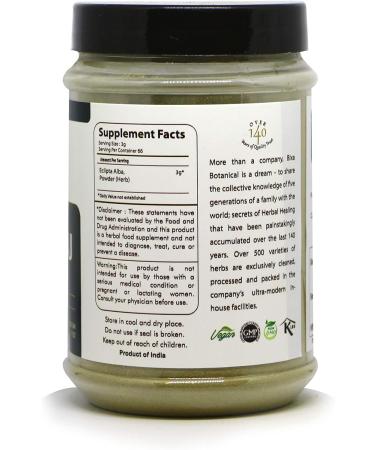 Bhringraj Powder 7 Oz | Ideal Hair Tonic for Hair Growth, Skin & Teeth | Natural Supplement for Strengthening Hair Follicles | 200g Pack - Buy Online on GoSupps.com