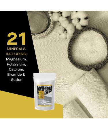 Aromasong 100% Pure Dead Sea Salt (5 LB) Infused with Lavender Essential Oil - Bath Soak for Tired Muscles & Skin Issues - Buy Online on GoSupps.com