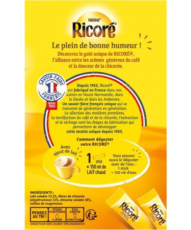 Nestl Ricor Original Coffee Substitute Box of 20 Sticks x 3 g - Buy Online on GoSupps.com
