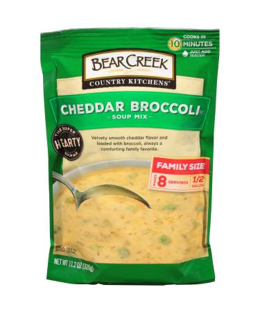 Bear Creek Soup Mix, Cheddar Broccoli, 11.2 Ounce (Pack of 6) Cheddar Broccoli 11.2 Ounce (Pack of 6)