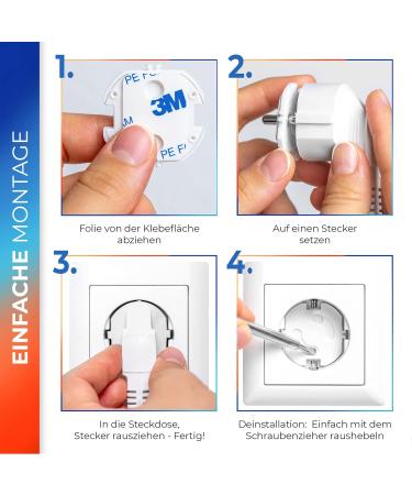 Magic Mama Socket Protector - Double Security for Kids - 20 Pack + 1 - International Shipping Available - Buy Online on GoSupps.com