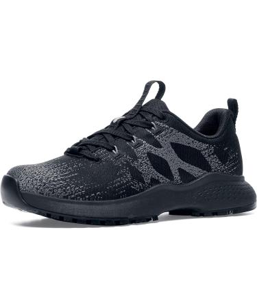 Shoes for Crews Heather II Women's Soft Toe Work Shoes - Slip Resistant & Water Resistant, Black, Size 8 - Buy Online on GoSupps.com