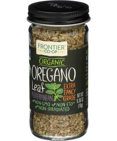 Frontier Herb Oregano Leaf 0.36 oz - Premium Quality | Fresh & Aromatic - Buy Online on GoSupps.com