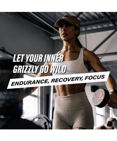 GRIZZLY AMINOS & NOOTROPICS STRAWBERRY KIWI Endurance Recovery Focus EAA Amino Acids Tyrosine - Buy Online on GoSupps.com
