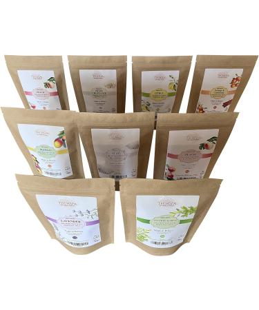 Techspa Plain Paraffin Wax Skin Therapy 1kg - Made in UK | Hand & Foot Treatment - Buy Online on GoSupps.com