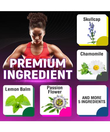 CIVIMUNA Skullcap Capsules with Skullcap Chamomile Lemon Balm and More - 120 Capsules for 4 Months Supply (Pack of 2) - Buy Online on GoSupps.com