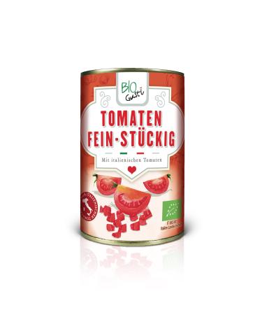 Biogust Diced Tomatoes Biogust 400 g 400 g (1 pack) - Buy Online on GoSupps.com