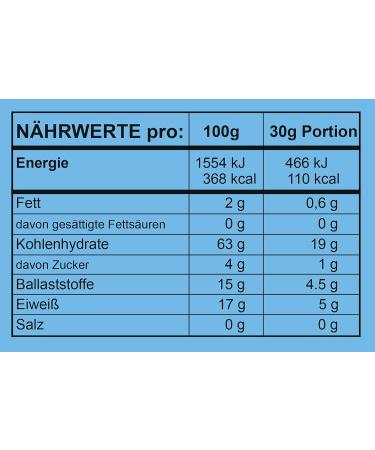 Seitenbacher Saltoos Cereali n whole wheat spelt low sugar 6 pieces 6 x 200 g - Buy Online on GoSupps.com