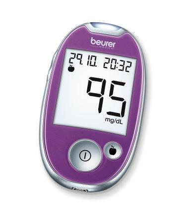 Beurer GL 44 mg/dl blood glucose meter Purple