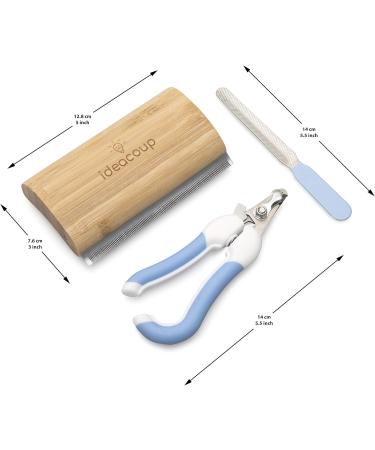 ideacoup Pet Grooming Tool - for Deshedding and Grooming Dogs Cats and Horses - for Shorter and Wire Haired Dogs - Complete with Pet Nail Clippers and Grooming Nail File - Buy Online on GoSupps.com