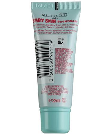 Buy Maybelline New York Baby Skin Pore Minimizer - Transparent & Poreless Make-up (22g) | International Shipping - Buy Online on GoSupps.com