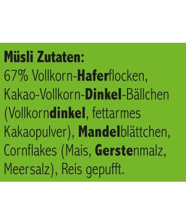 Seitenbacher Muesli suikerarm packaged per piece 1 x 600 g - Buy Online on GoSupps.com