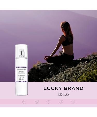 LUCKY Brand Re/Lax The New Sustainably-Inspired & Tranquil Unisex Fine Fragrance Mist For Women & Men 8.0 Fl Oz (Pack of 1) Lucky Re/Lax 8 Fl Oz (Pack of 1) - Buy Online on GoSupps.com