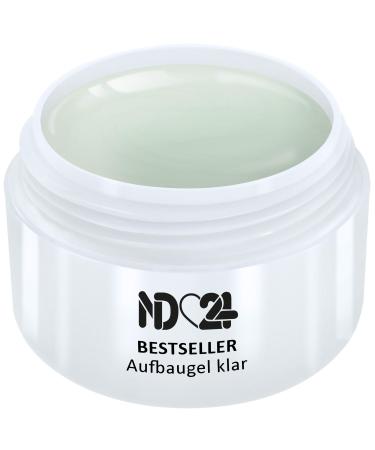 Builder Gel Clear Thick Viscosity - UV Nail Gel - Made in Germany (15ml)