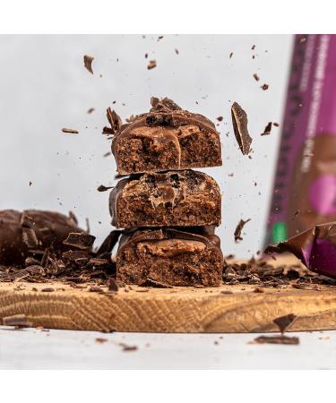 Protein Works Ridiculous Vegan Protein Bar - Award Winning Triple Chocolate Brownie | High Protein | Plant Based & Palm Oil Free | 9 Bars - Buy Online on GoSupps.com
