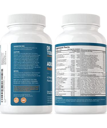 Dr. Tobias Adult Multivitamin 90 Tablets - Essential Daily Formula for Optimal Health - Buy Online on GoSupps.com