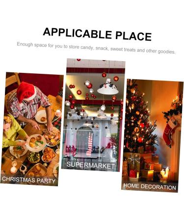 LALAFINA 1pc Christmas Bag Chocolate Christmas Tree Hanging Bag Cartoon Drawstring Pouches Doll 3d 1 count (Pack of 1) As Shown - Buy Online on GoSupps.com