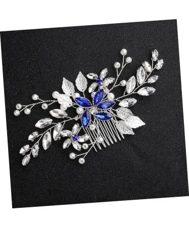 DOITOOL Hair Comb Clip Bride Insert Comb Rhinestone Hair Comb Hair Comb Wedding Hair Comb for Women Wedding Hair Comb Bridal Hair Comb Hair Comb Decorative Tiara Simple Accessories Banquet - Buy Online on GoSupps.com