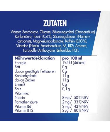 Red Bull Blue Edition Blueberry Energy Drink 8.4 Fl Oz (Pack of 24) | Boost Energy with Refreshing Blueberry Flavor - Buy Online on GoSupps.com