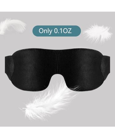 CROUVM 28 Pack Disposable Sleep Eye Mask - Block Out Light for Night Sleep, Travel, Yoga, Nap - Men Women Blindfold Eye Shade Cover - Buy Online on GoSupps.com