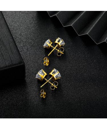 Professional Reusable Ear Piercing Kit with Silver Earrings Set - 18 Pairs Stud Earrings Included - Perfect for Home and Salon Use (Black) - Buy Online on GoSupps.com