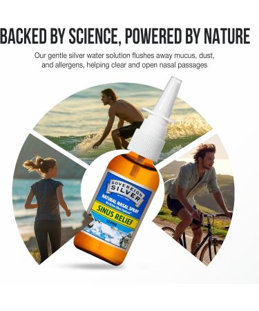 Sovereign Silver Bio Active Colloidal Silver Hydrosol for Immune Support 10ppm Nasal Spray - 2 Oz - Buy Online on GoSupps.com