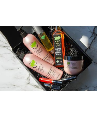 Essence of Argan Renewing Hair Care Products Infused with 100% Pure Moroccan Organic Argan Oil - Volumizes Nourishes Your Hair - All Hair Types (Shampoo & Conditioner Set) - Buy Online on GoSupps.com