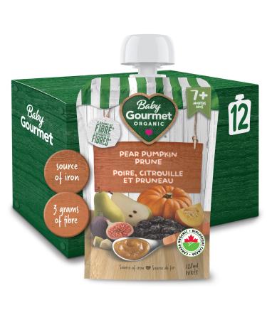 Baby Gourmet Organic Baby Food Puree Pear Pumpkin Prune Pear pumpkin prune NO