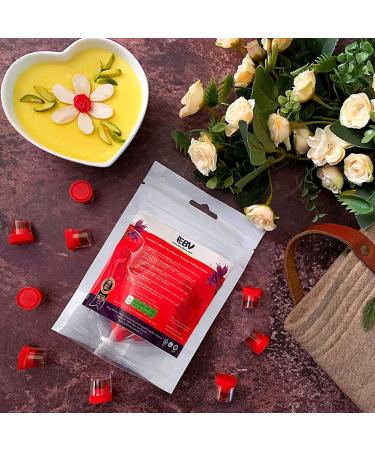 EBV Top Grade Superior Saffron Powder for Unmatched Taste and Aroma -100% Pure & Natural All Red Golden Spice for Tea Drink Paella Tahchin Pack Of 16 Single Serve Containers (125 Mg Each) 2Gr Saffron Powder - Buy Online on GoSupps.com