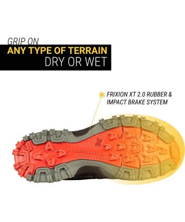 La Sportiva Women's Bushido II Trail Running Shoe 7.5-8 | Carbon/Hibiscus - Buy Online on GoSupps.com