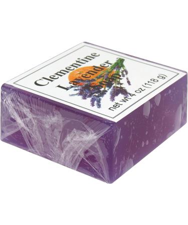 Clementine Lavender Glycerin Soap - Eclectic Lady - 4 oz - Natural Skincare for All Skin Types - International Shipping Available - Buy Online on GoSupps.com