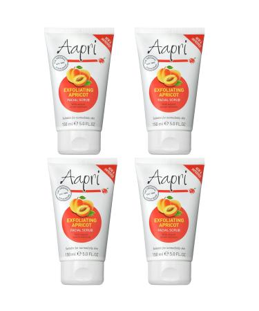 Aapri Peeling Face Care - Apricot 150 ml (4 Pieces) | Best International Shipping - Buy Online on GoSupps.com