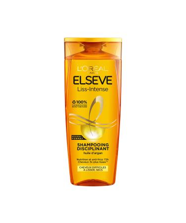 L'Or al Paris Elseve Liss-Intense Smoothing Disciplining Shampoo Enriched with Argan Oil 1 Unit