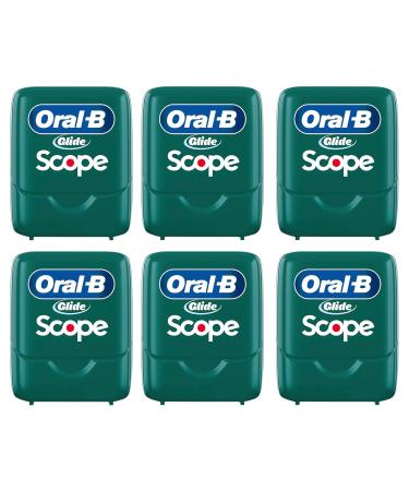 Glide Oral-B Dental Floss Scope Flavor 40m - Pack of 6, 6 Count - Buy Online on GoSupps.com