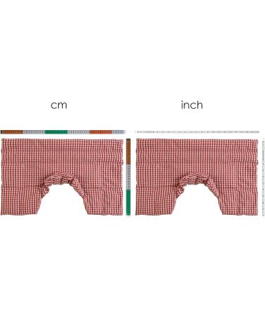 Buy Linseed Pillows for Neck & Shoulder Pain Relief - Bio-Fabric Red-White Collar Comfort - Buy Online on GoSupps.com