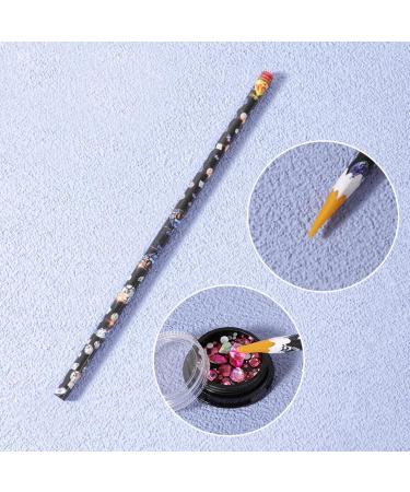 Nail Rhinestone Picker - Adhesive Rhinestone Applicator | Surable Rhinestone Picker Tool Wax | Dotting For Nails Crafts Makeup Face Clothes - Buy Online on GoSupps.com